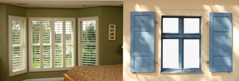 Las Vegas Nevada interior and exterior shutters