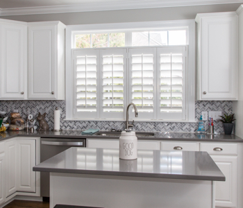 Shutters in Las Vegas kitchen