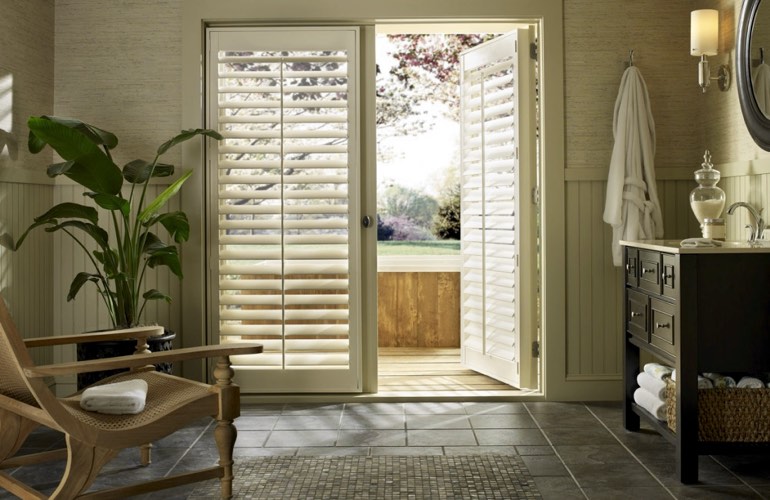 French Door Shutters In Las Vegas Sunburst Shutters Las Vegas Nv