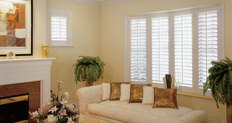 Las Vegas living room shutters